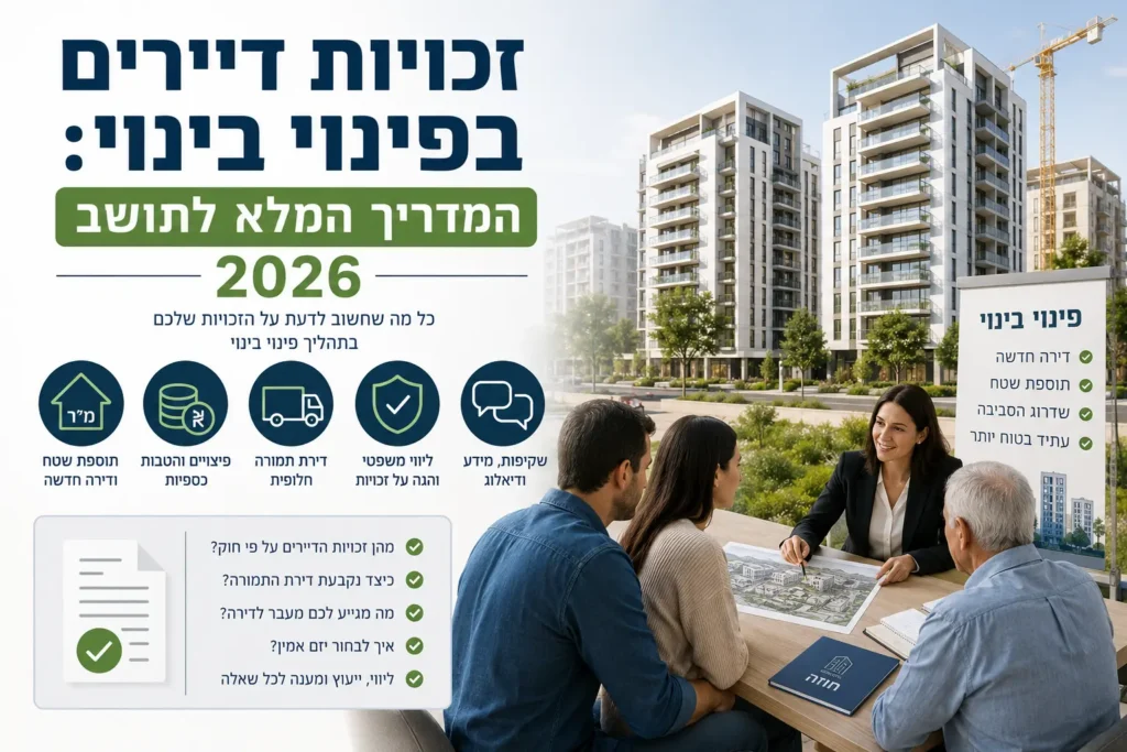 זכויות דיירים בפינוי בינוי