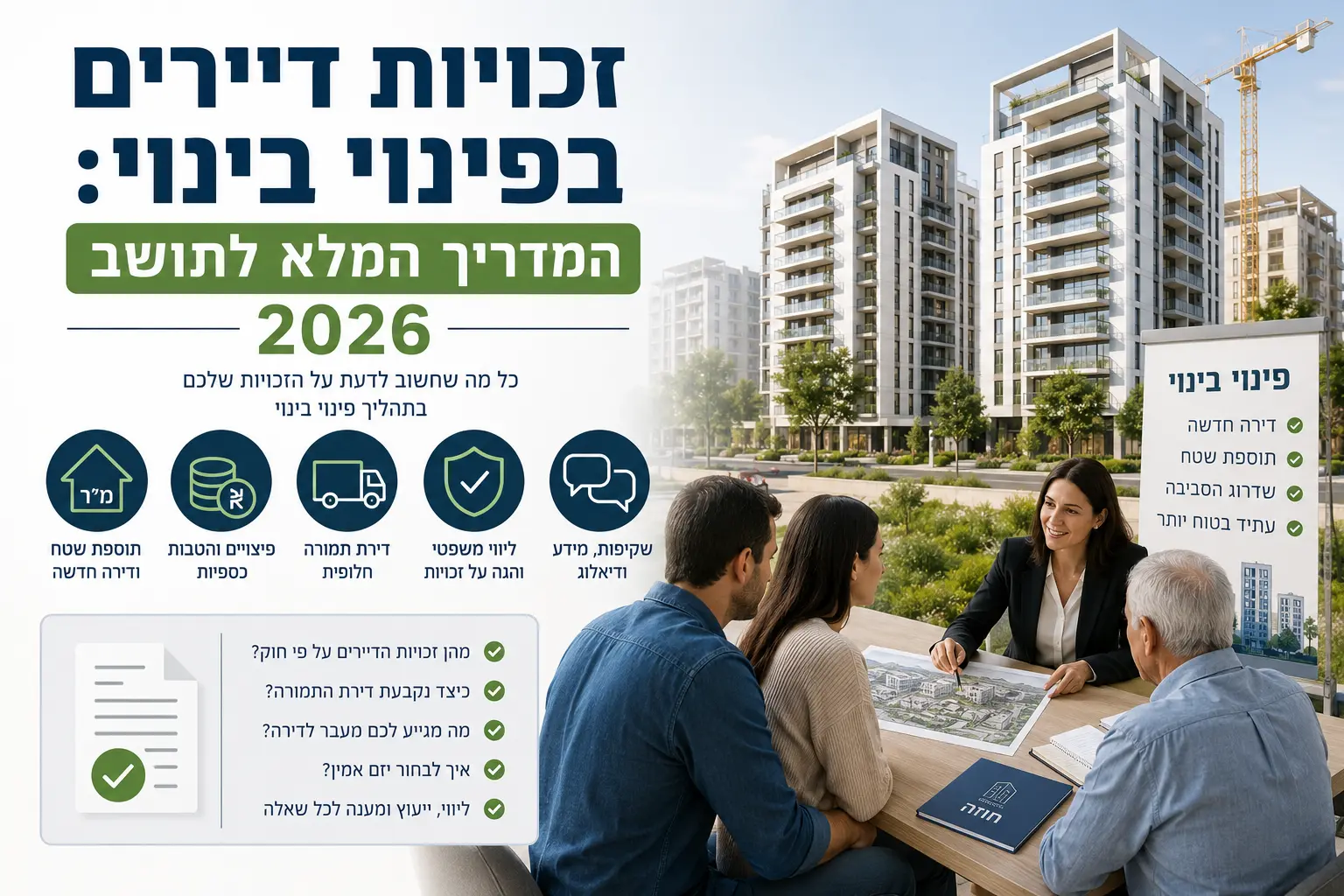 זכויות דיירים בפינוי בינוי