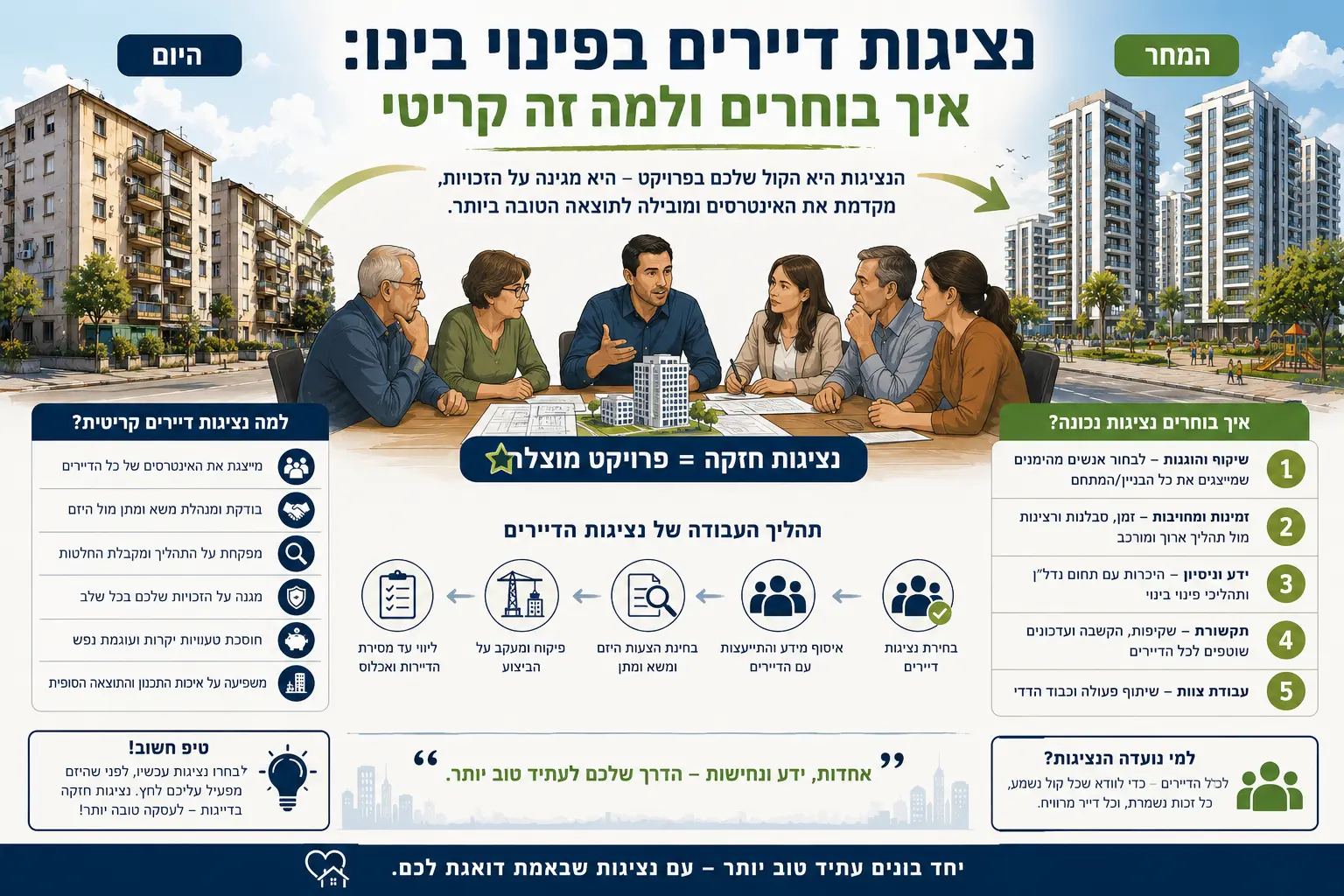 נציגות דיירים בפינוי בינוי