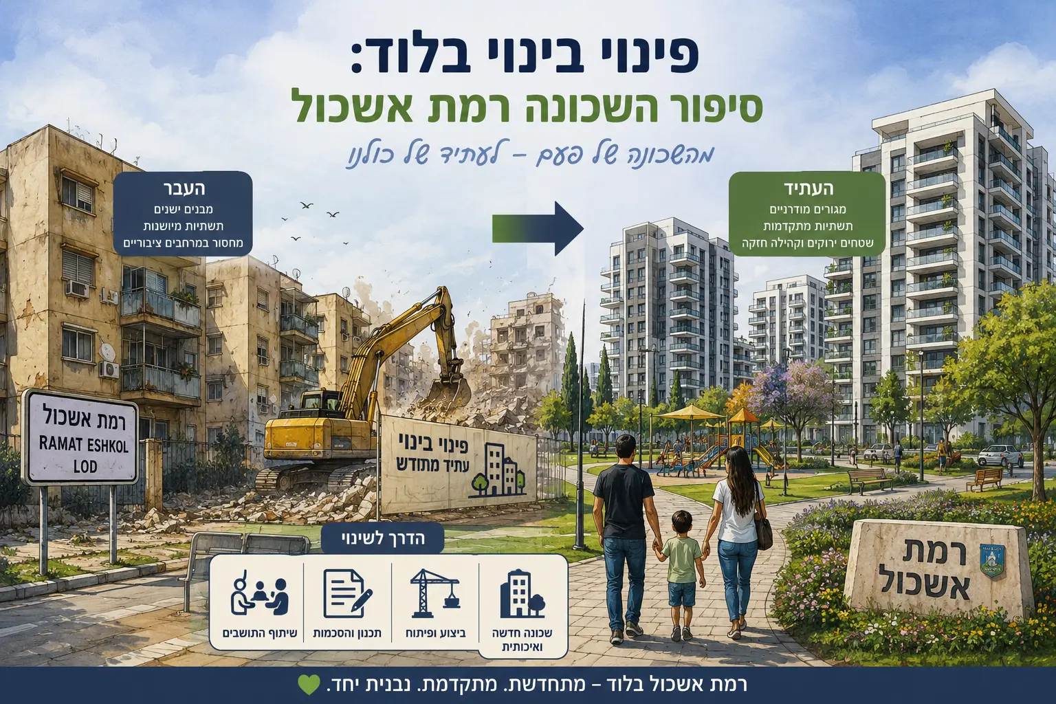 פינוי בינוי ברמת אשכול
